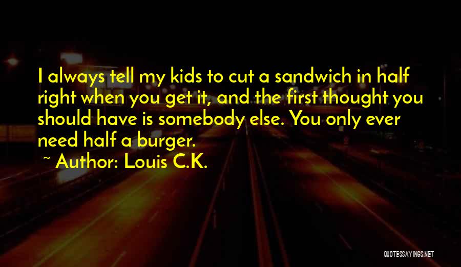 Always In My Thought Quotes By Louis C.K.