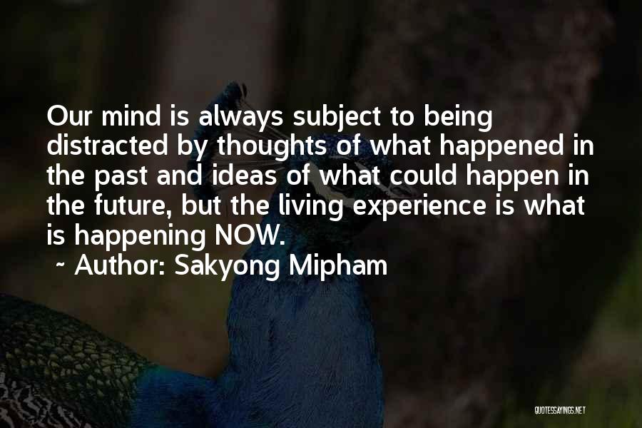 Always In Our Thoughts Quotes By Sakyong Mipham