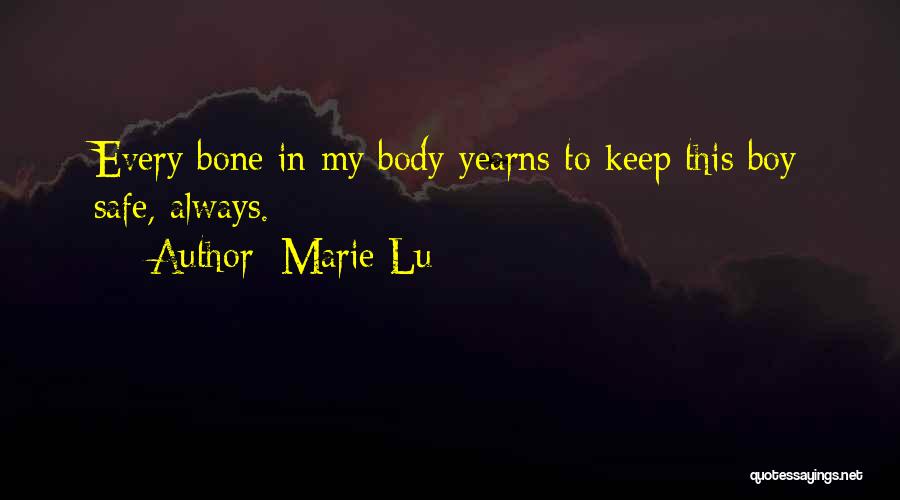 Always Keep Safe Quotes By Marie Lu