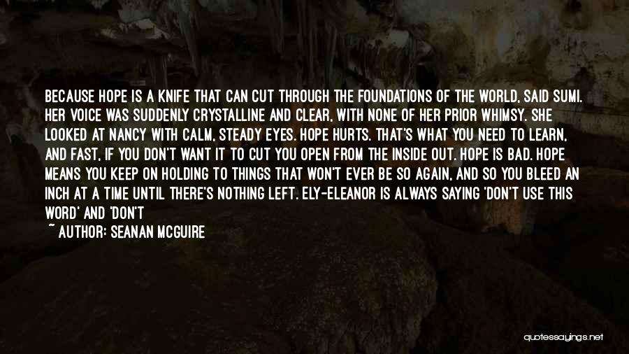 Always Keep Your Eyes Open Quotes By Seanan McGuire