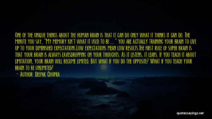 Always Mean What You Say Quotes By Deepak Chopra