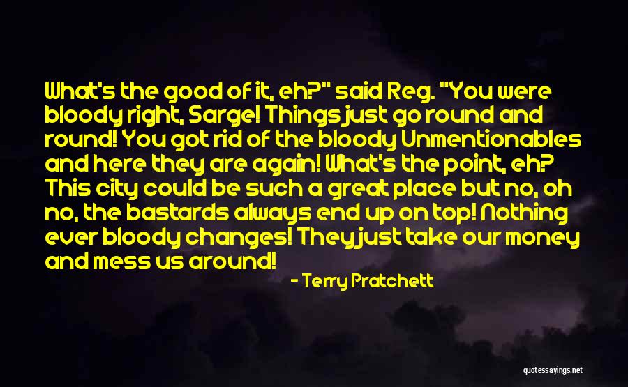 Always Mess Up Quotes By Terry Pratchett