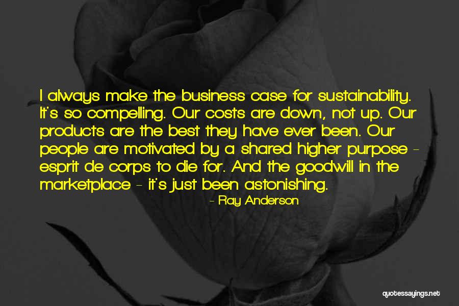 Always Motivated Quotes By Ray Anderson Always Motivated Quotes By Ray Anderson
