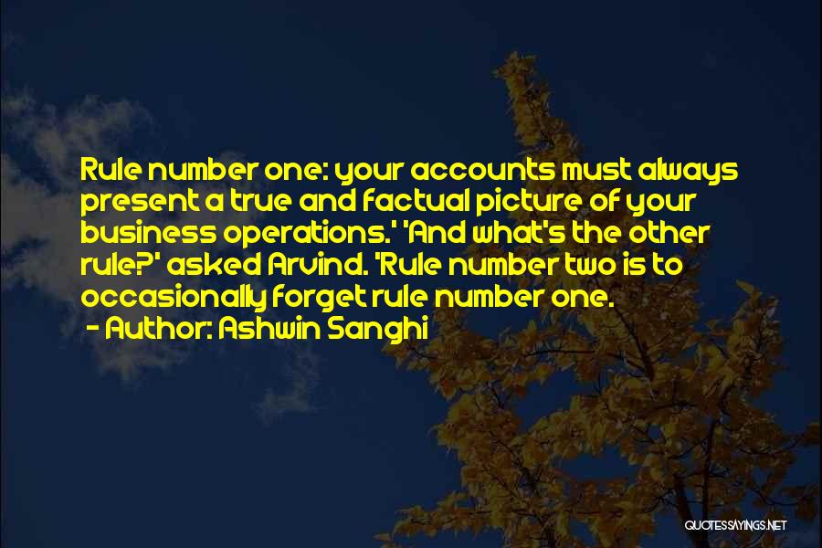 Always Number One Quotes By Ashwin Sanghi