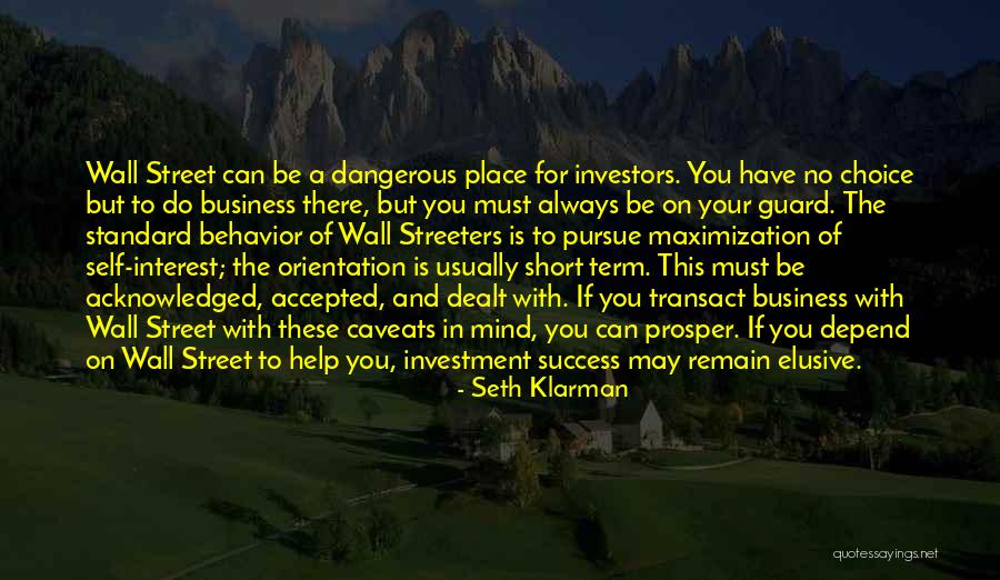 Always On Guard Quotes By Seth Klarman Always On Guard Quotes By Seth Klarman