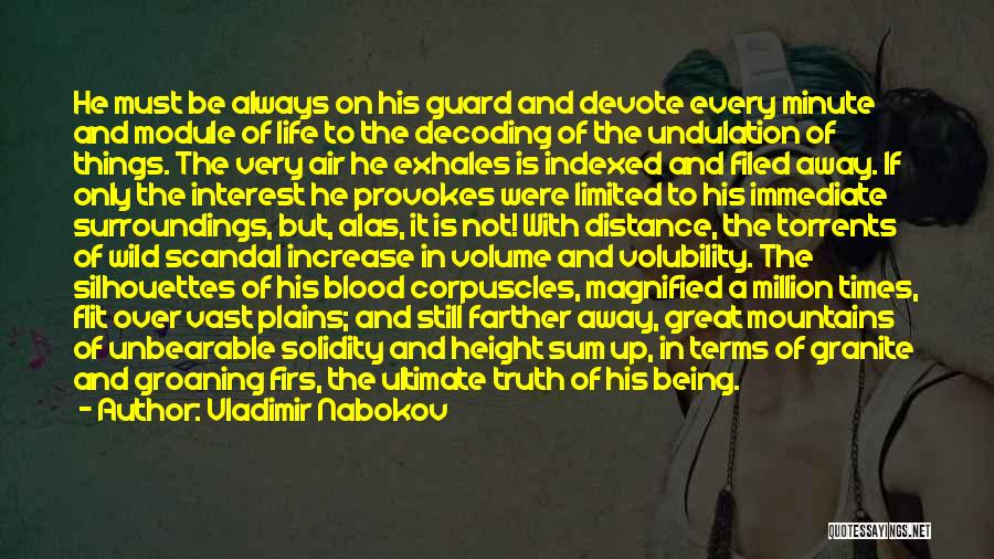 Always On Guard Quotes By Vladimir Nabokov