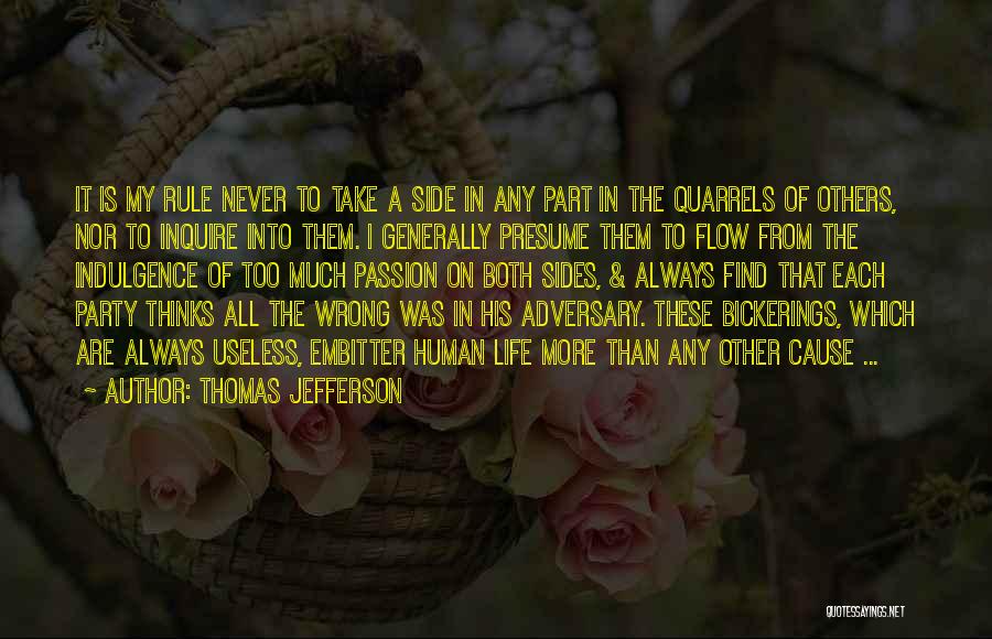 Always On My Side Quotes By Thomas Jefferson