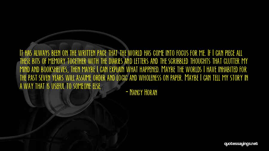 Always On My Thoughts Quotes By Nancy Horan Always On My Thoughts Quotes By Nancy Horan