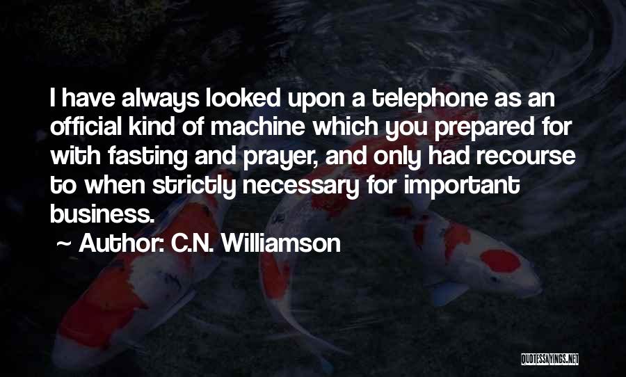 Always Only You Quotes By C.N. Williamson