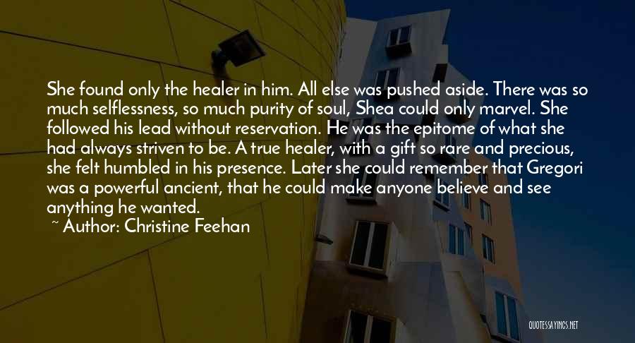Always Pushed Aside Quotes By Christine Feehan