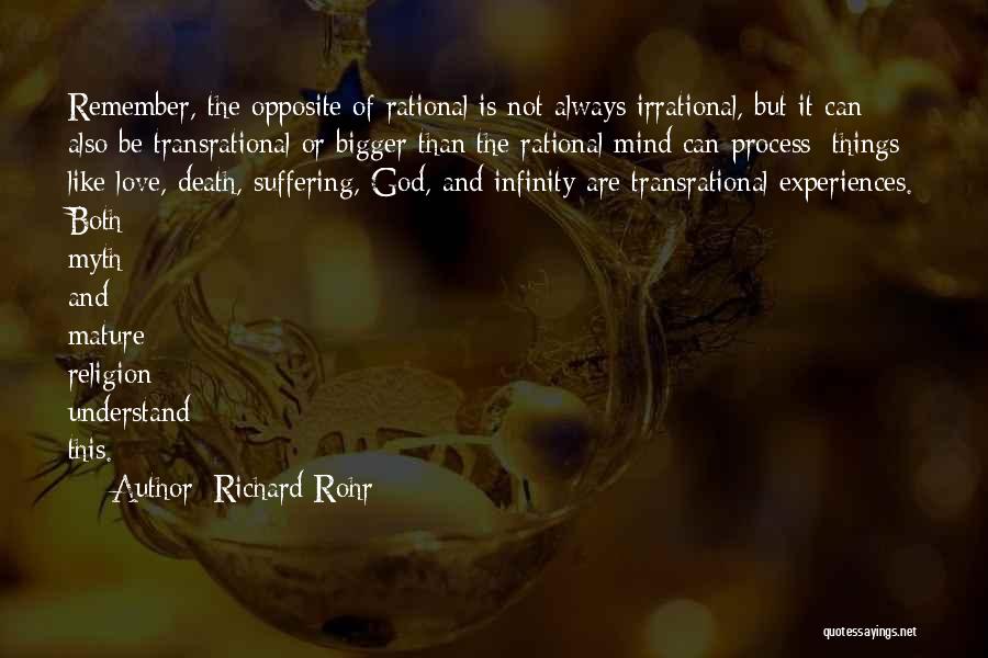 Always Remember Death Quotes By Richard Rohr