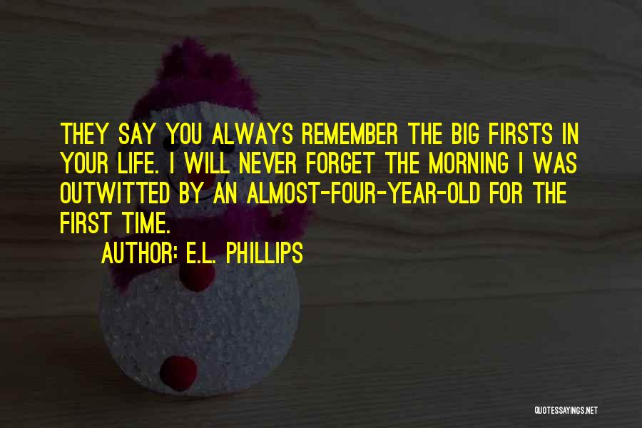 Always Remember Never Forget Quotes By E.L. Phillips