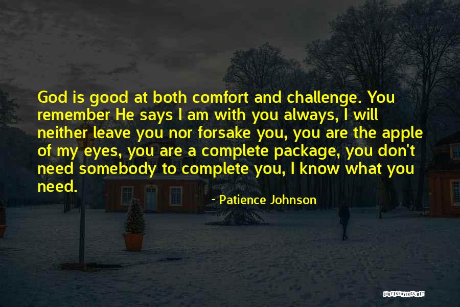 Always Remember You Quotes By Patience Johnson