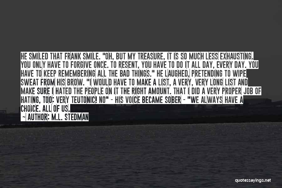 Always Remembering You Quotes By M.L. Stedman