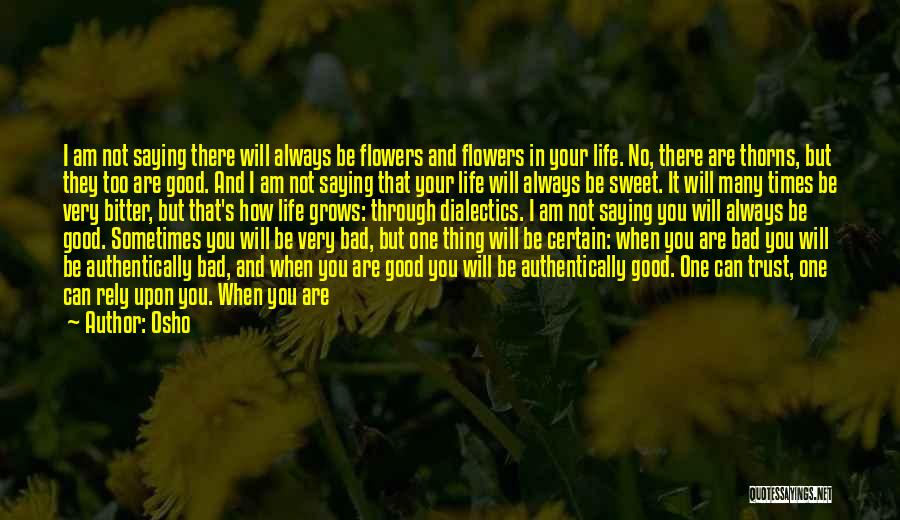 Always Saying I Love You Quotes By Osho