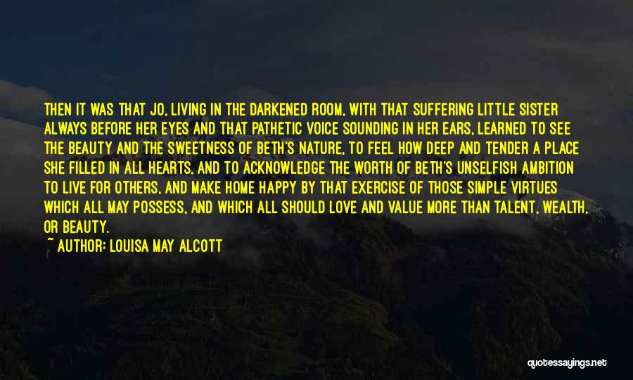 Always See The Beauty Quotes By Louisa May Alcott