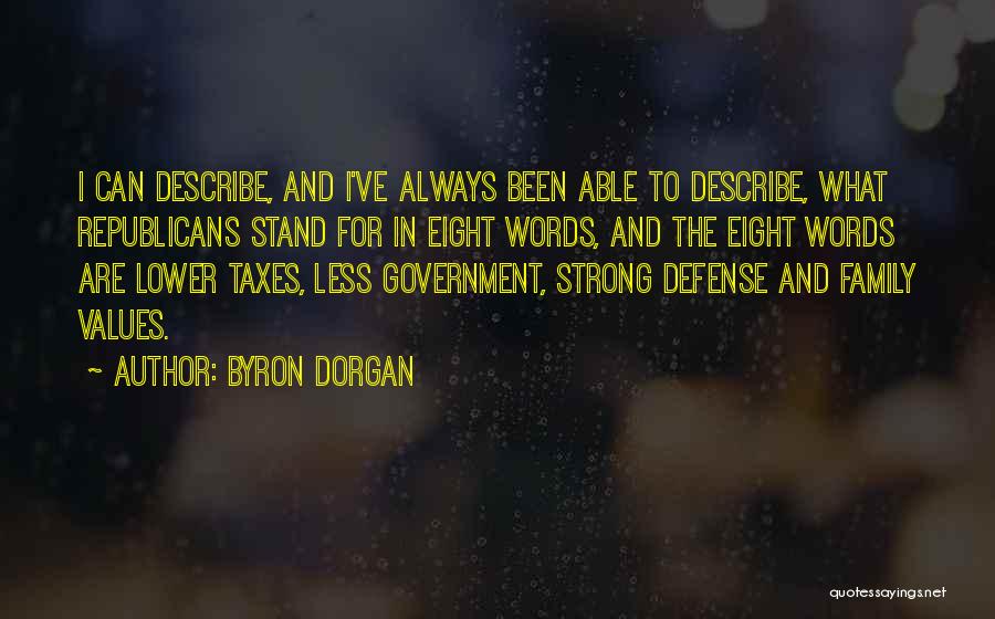 Always Stand Strong Quotes By Byron Dorgan