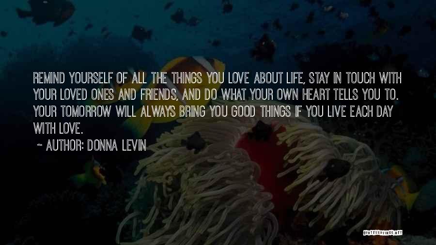 Always Stay In Love Quotes By Donna Levin