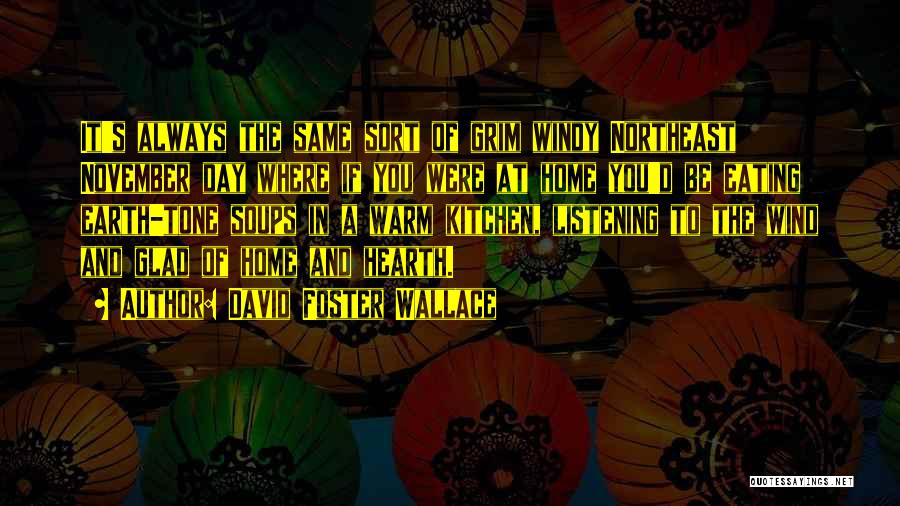 Always The Same Day Quotes By David Foster Wallace