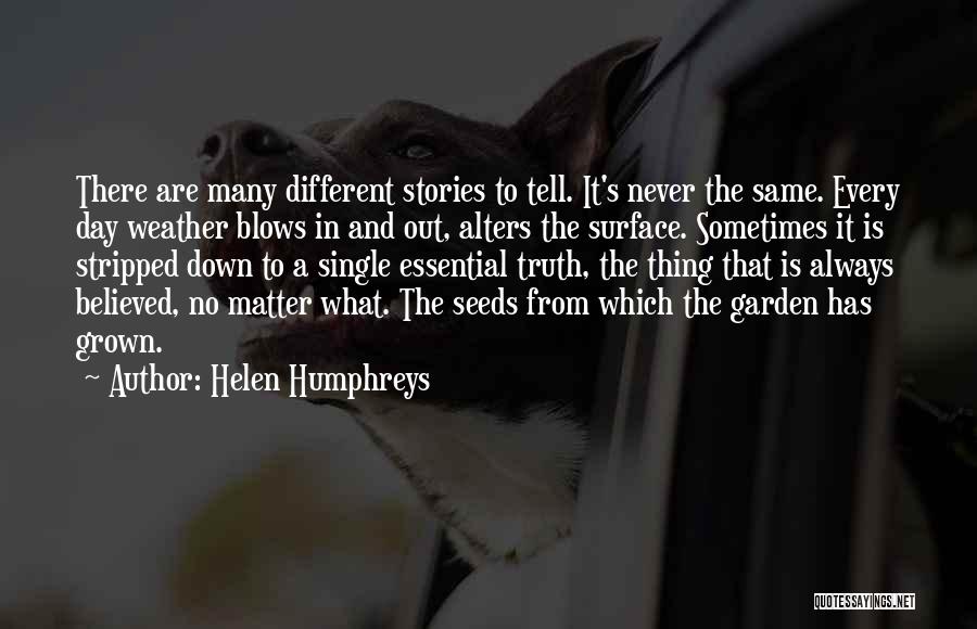 Always The Same Day Quotes By Helen Humphreys
