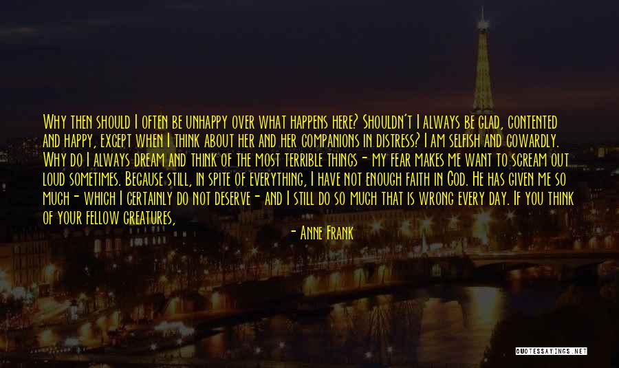 Always Think Of You Quotes By Anne Frank