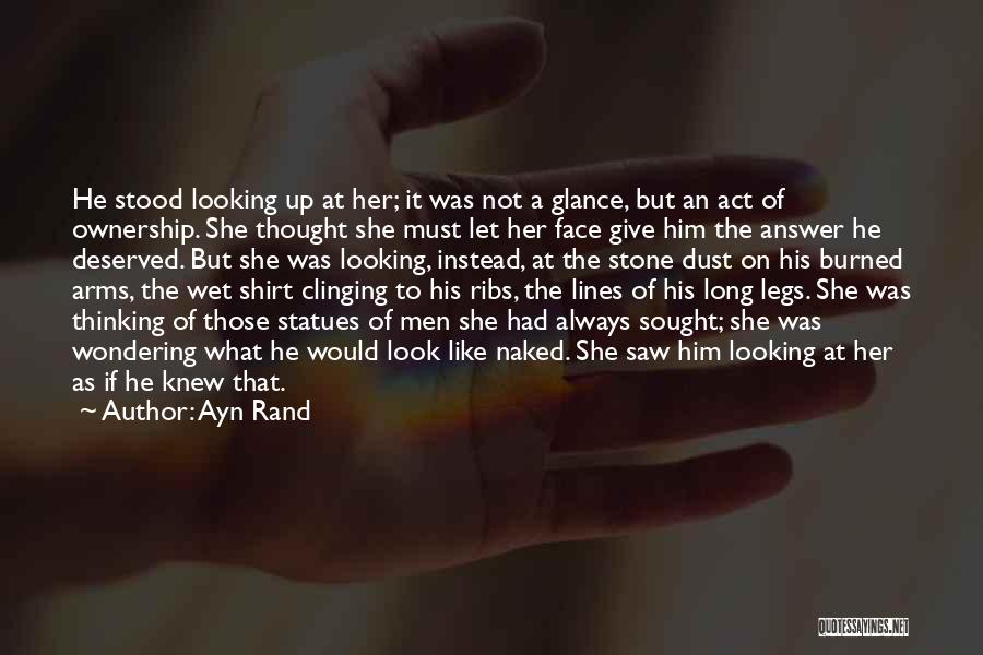 Always Thinking Of Her Quotes By Ayn Rand