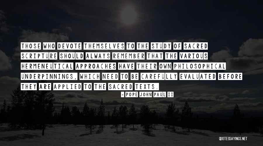 Always To Remember Quotes By Pope John Paul II Always To Remember Quotes By Pope John Paul II
