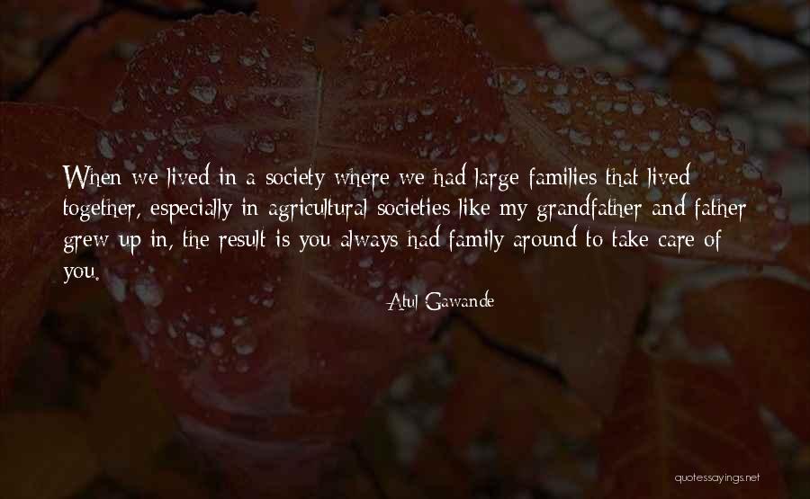 Always Together Family Quotes By Atul Gawande