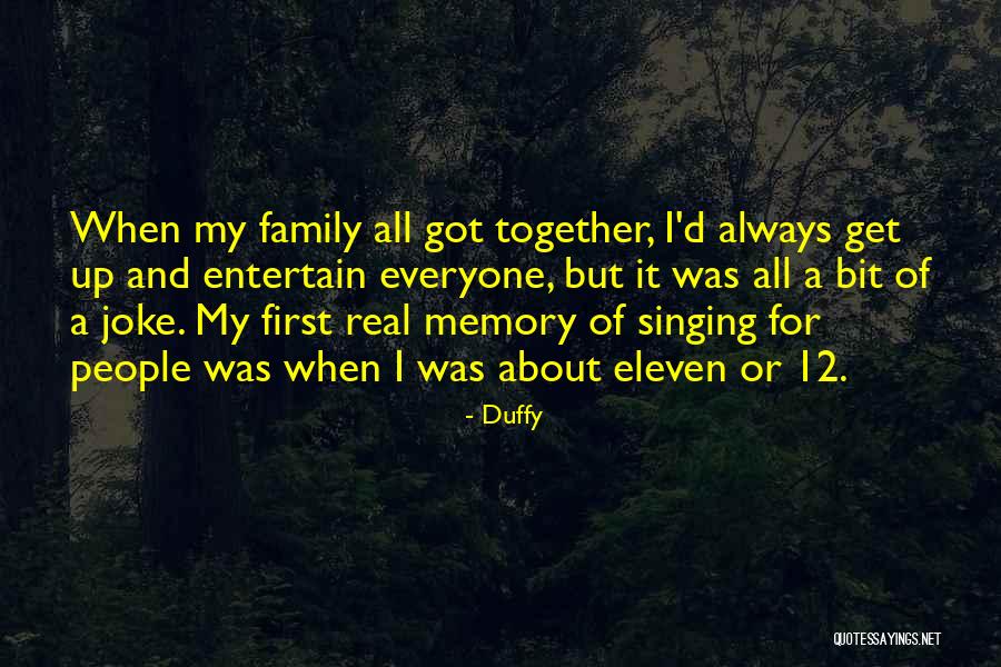 Always Together Family Quotes By Duffy