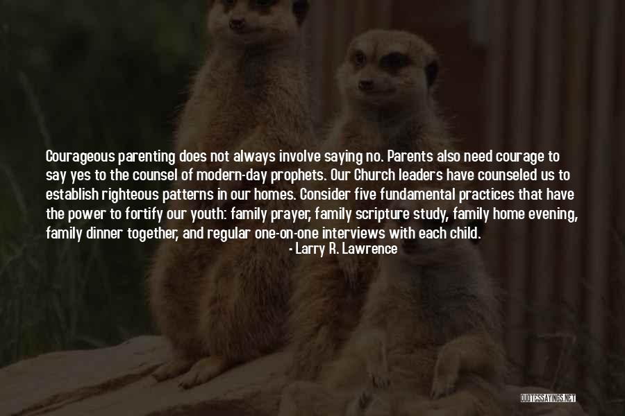 Always Together Family Quotes By Larry R. Lawrence