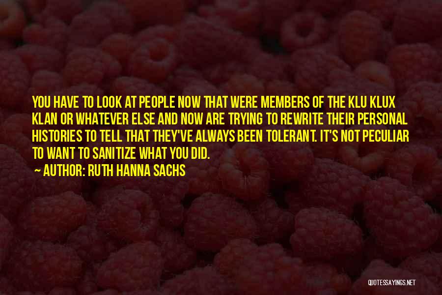 Always Trying Quotes By Ruth Hanna Sachs