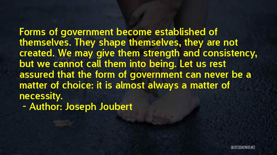 Always Us Never Them Quotes By Joseph Joubert