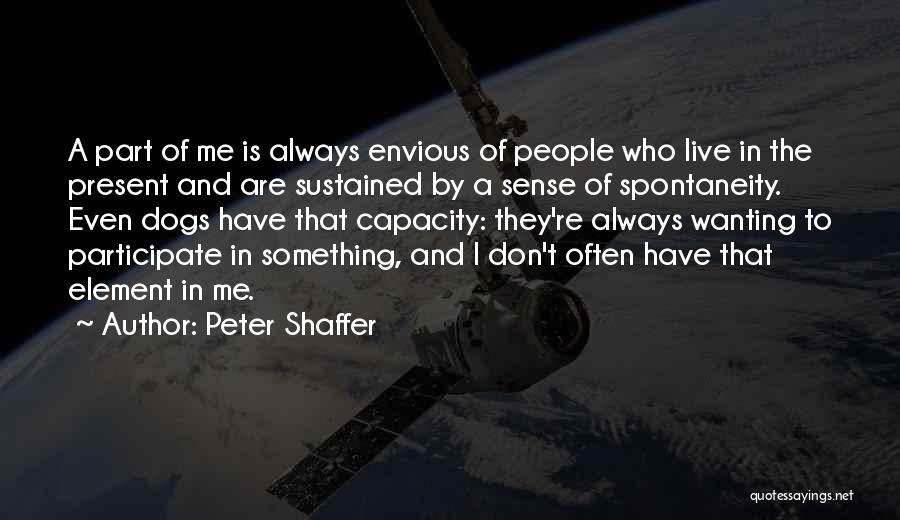 Always Wanting Something Quotes By Peter Shaffer