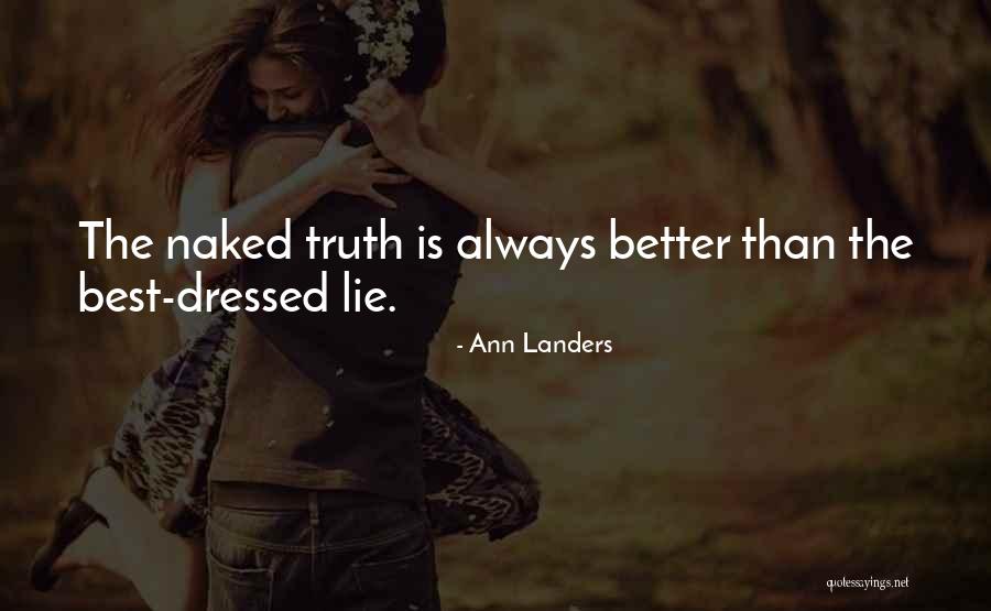 Always Well Dressed Quotes By Ann Landers