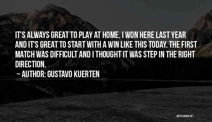 Always Winning Quotes By Gustavo Kuerten