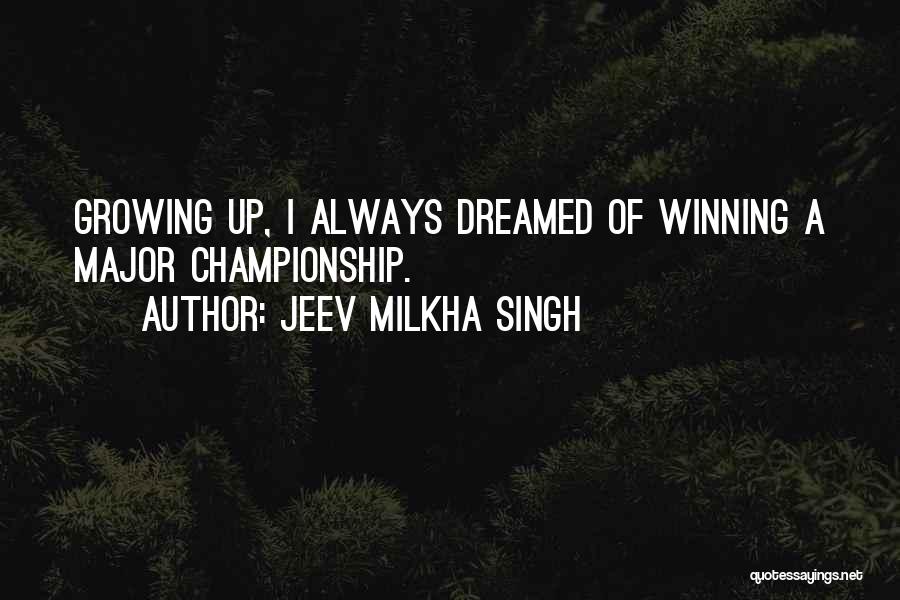 Always Winning Quotes By Jeev Milkha Singh