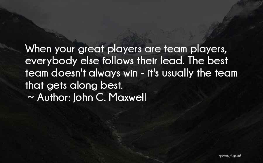 Always Winning Quotes By John C. Maxwell