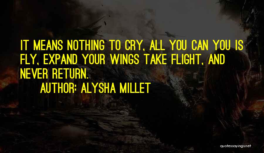 Alysha Millet Quotes 887105