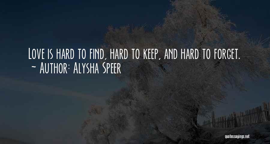 Alysha Speer Quotes 205753