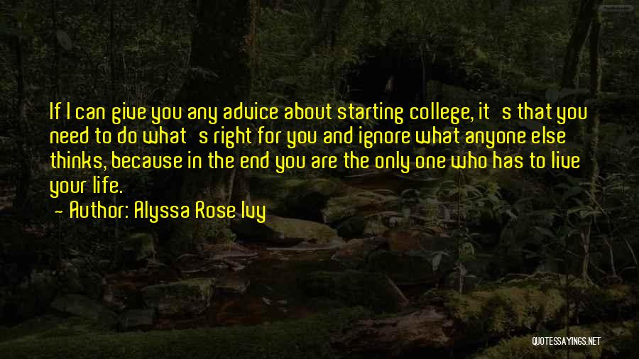 Alyssa Rose Ivy Quotes 316942