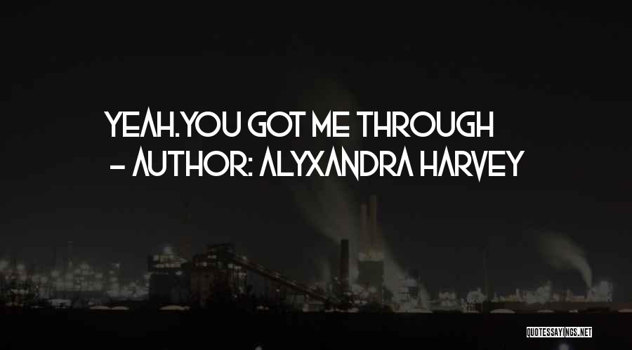 Alyxandra Harvey Quotes 1499484