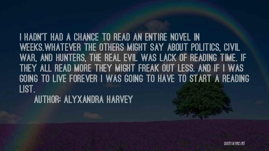 Alyxandra Harvey Quotes 1606256