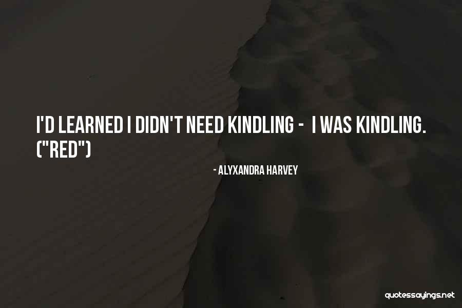 Alyxandra Harvey Quotes 184942