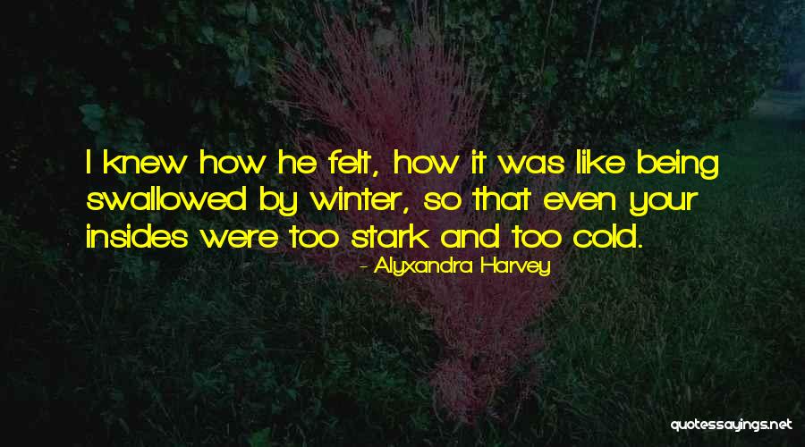 Alyxandra Harvey Quotes 540521