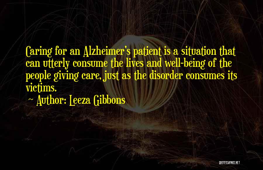 Alzheimer Quotes By Leeza Gibbons