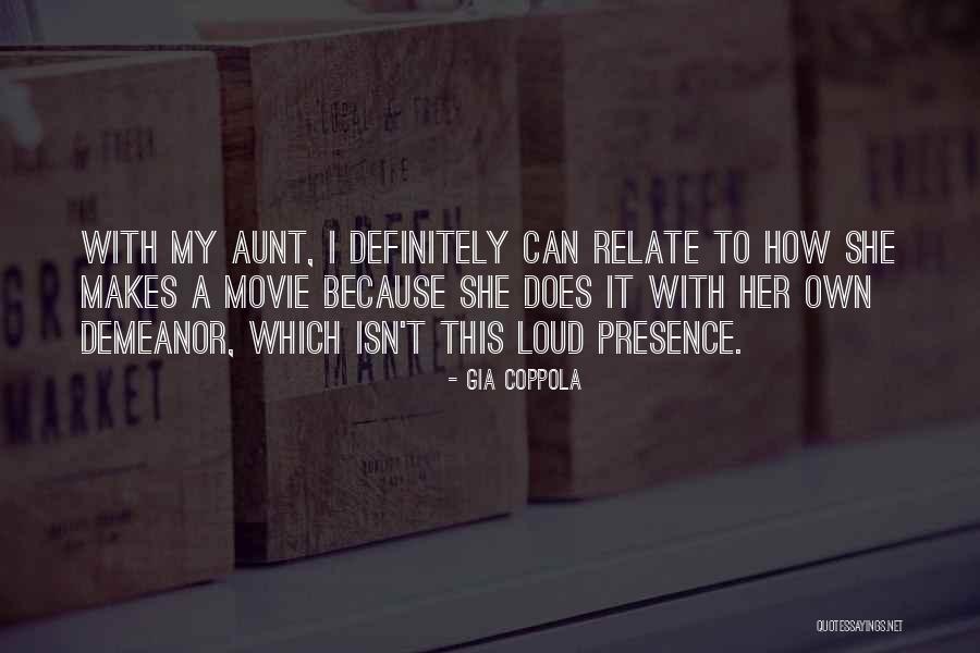 Alzugaray Sergio Quotes By Gia Coppola Alzugaray Sergio Quotes By Gia Coppola