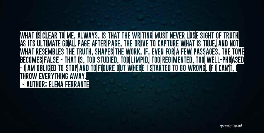 Am Always Wrong Quotes By Elena Ferrante