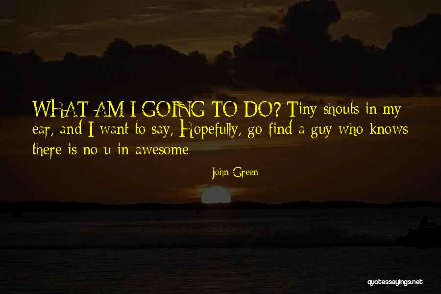 Am Awesome Quotes By John Green Am Awesome Quotes By John Green