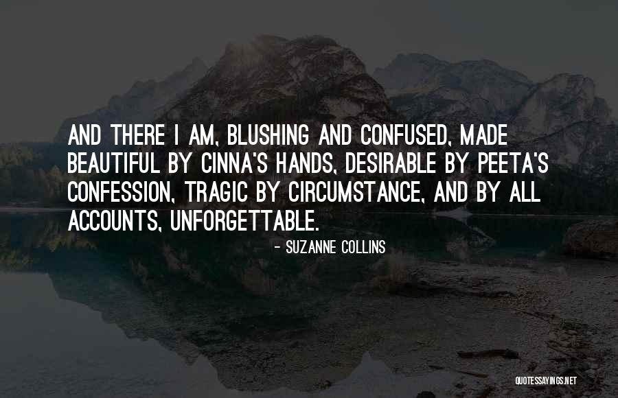 Am Blushing Quotes By Suzanne Collins Am Blushing Quotes By Suzanne Collins