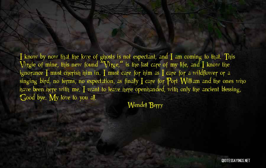 Am Coming For You Quotes By Wendell Berry